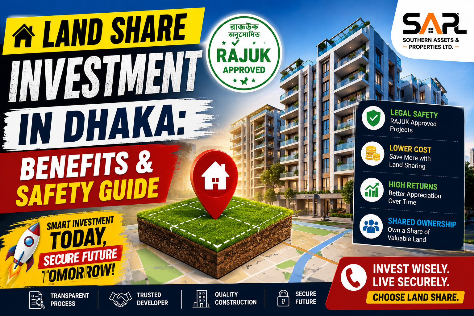 Land Share Investment in Dhaka: Benefits & Safety Guide