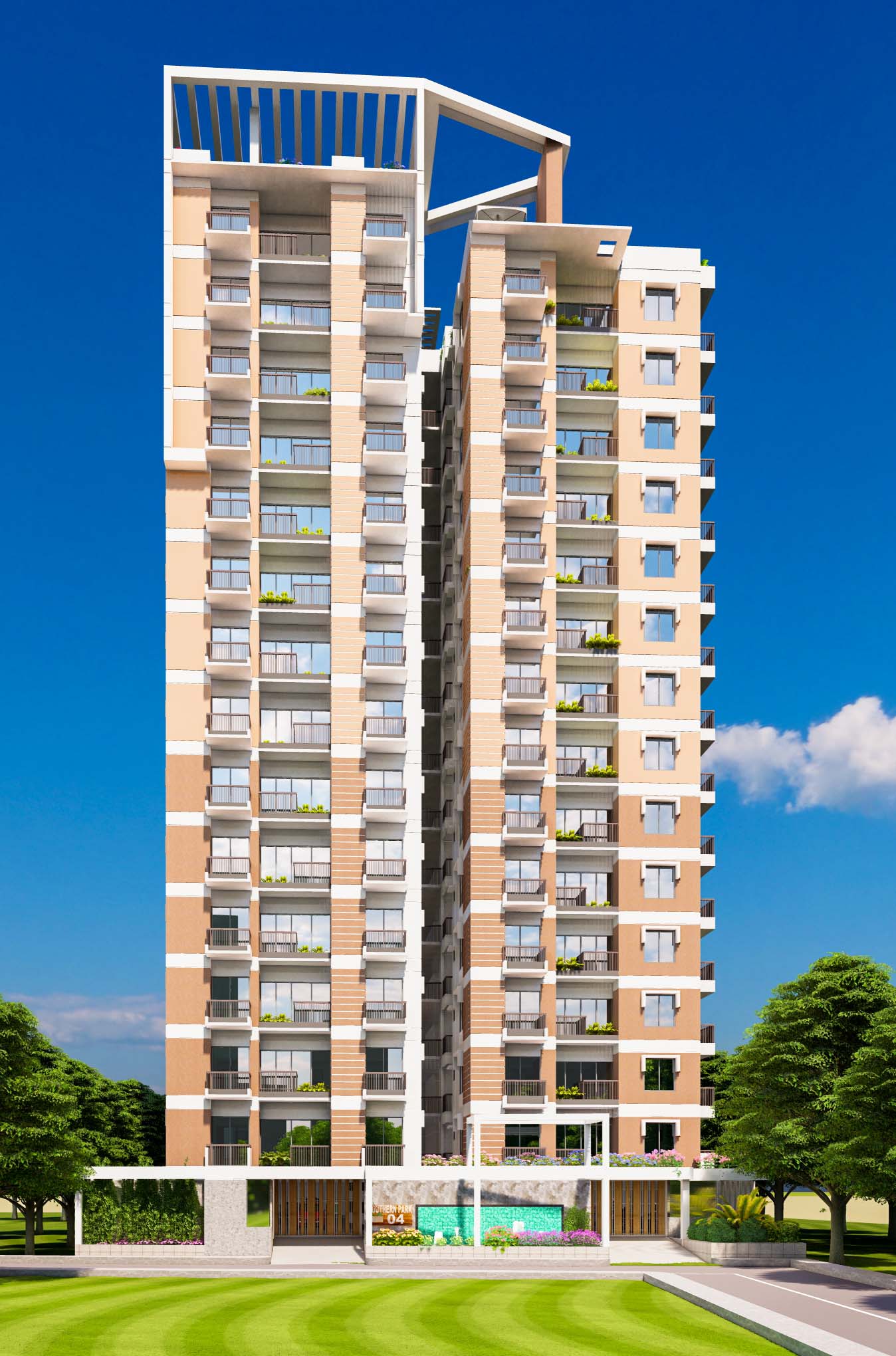 Southern Park Banasree Officers land share project